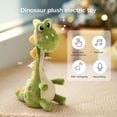 thumbnail image 2 of TUMAMA Dinosaur Dancing Interactive Baby Toy, Mimicking Twisted Electronic Soft Plush Toy with Talking Recording Repeat Talking, Talking Dinosaur Toys for Girls and Boys, 2 of 7