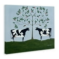 thumbnail image 3 of Stupell Industries Apple Tree Cows Symmetry Canvas Wall Art design by Susan Henke, 16 x 20, 3 of 7
