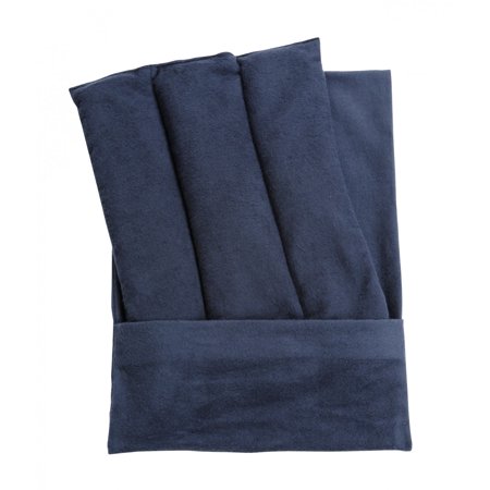 Lumbar Pac - Hot or Cold Pack for Lower Back - Navy Blue - Made in USA