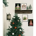 thumbnail image 4 of Hieng Falalala Christmas Decorations, Christmas Wall Art Prints Set of 4, Vintage Santa Christmas Tree Posters Wall Art Decor for Reading Room Bedroom, Red & Green Unframed, 4 of 6