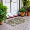 thumbnail image 6 of Addison Rugs Chantille Indoor/Outdoor Traditional Oriental Brown Washable Rectangle Rug, 1'8" x 2'6", 6 of 6