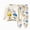 L101-Yellow, variant on CAUYDYKids Toddler Boys Girls Pajamas Animal Elephant Pajamas Homewear Sleepwear Pjs Set(L101-Yellow,4-5 Y)