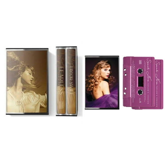 Fearless (Taylor's Version) (Double Cassette) & Speak Now (Taylor's Version) (Orchid Marbled Cassette/2-Cassette)