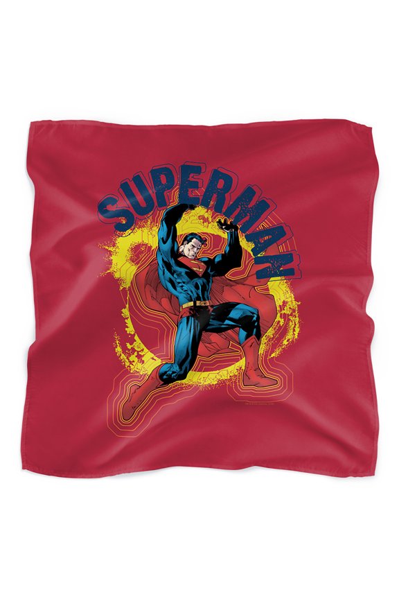Superman A Name To Uphold Bandana (21 in x 21 in)