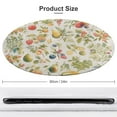 thumbnail image 2 of Various Fruits Round Rugs -Washable Non-Slip Small Round Area Rug Throw Soft Circle Rugs for Bedroom, Modern Print Indoor Carpet for Entryway Sofa Living Room, 2 of 7