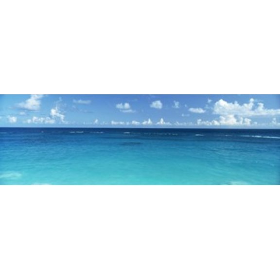 View Of The Atlantic Ocean Bermuda Canvas Art - Panoramic Images (36 x 12)