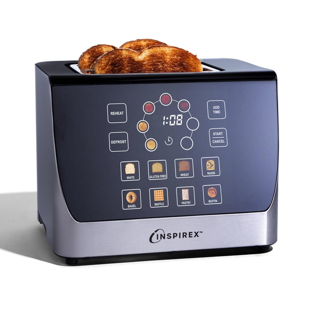 Inspirex Tostadora Automática con Pantalla Táctil Interactiva
