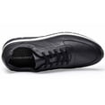 thumbnail image 2 of CMR CHAMARIPA Hidden High Heel Shoes - Sneakers To Increase Height - Black Casual Sneakers For Men 8 CM / 3.15 Inches, 2 of 6