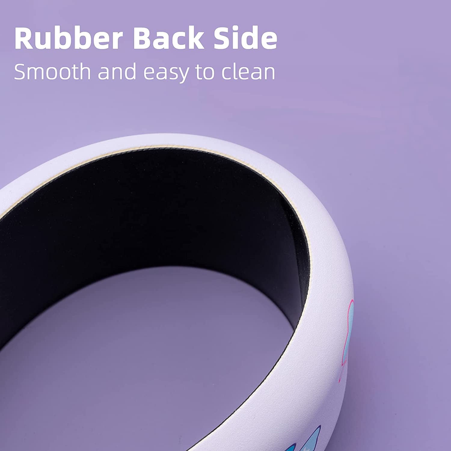 Cute Wrist Rest Supports Mouse Pad Set-non-slip Rubber Base and Lightweight Memory Foam Keyboard and Mouse Wrist Rest