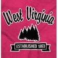 thumbnail image 2 of West Virginia Cute Forest Souvenir Men's Graphic T Shirt Tees Brisco Brands L, 2 of 6