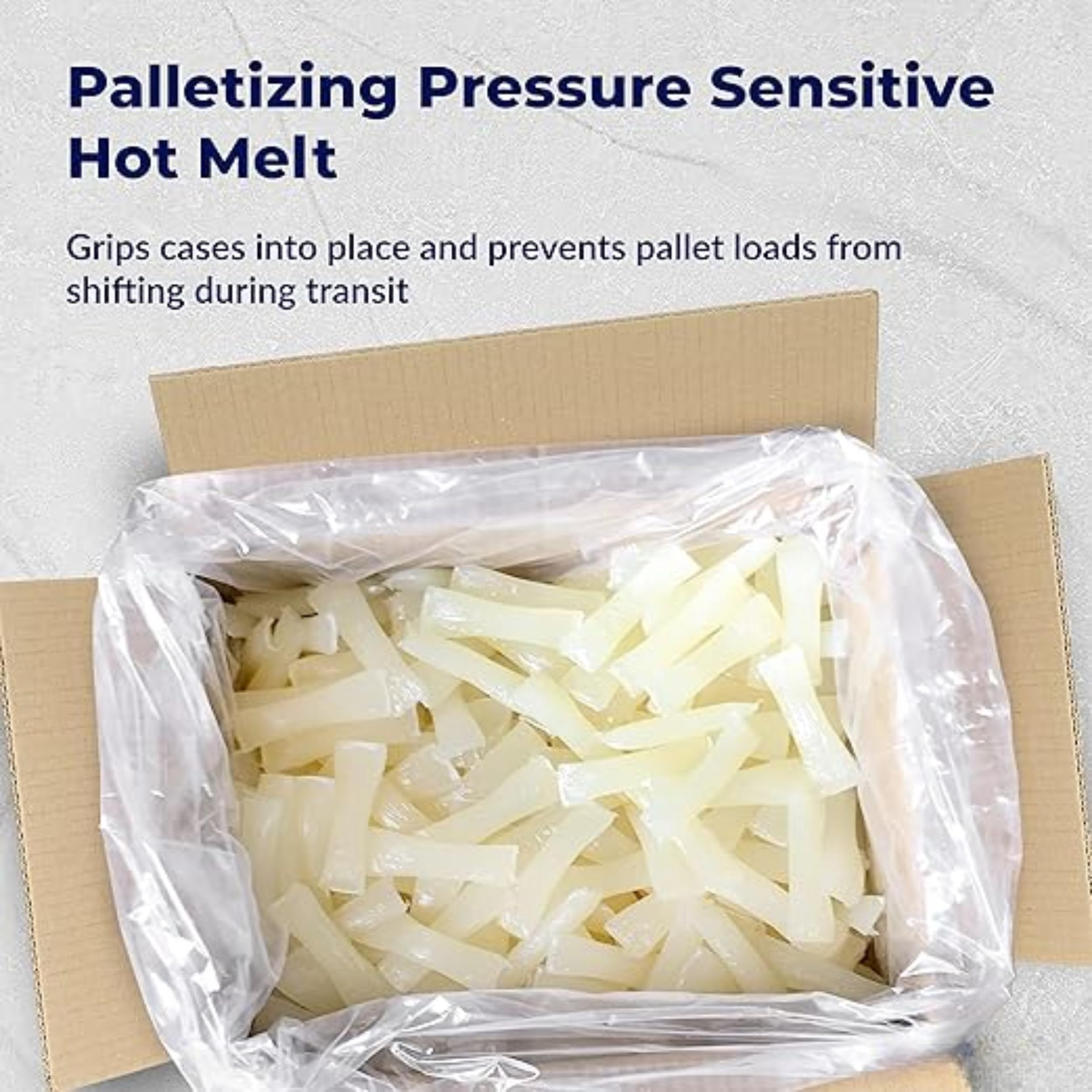 ASA Hot Melt Adhesive for High-Speed Labeling & Secure Bottle Bonding, 35 lbs