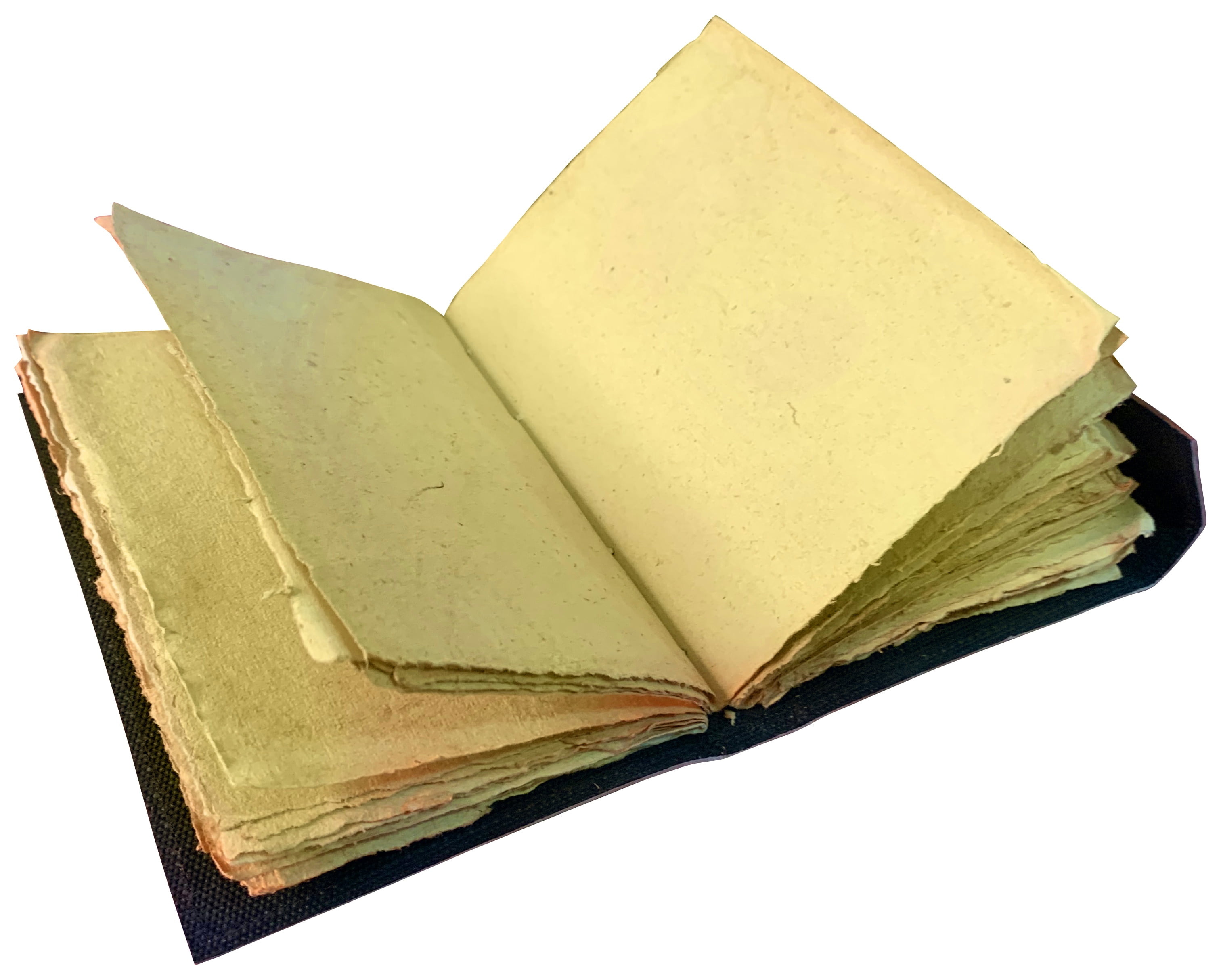 Leather Journal Writing Notebook 7 Chakra Stone Diary for Men & Women, Handmade Antique Deckle Edge Paper - Book of Shadow Travel Diary Gift for Him Her by Rustic Town, Brown