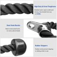 thumbnail image 1 of Training Pull Down Rope Triceps Push Down Rope 27IN Non Slip Cable Attachment for Gym, 1 of 5