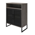 thumbnail image 4 of Ameriwood Home Purdue Storage Cabinet, Gray Oak, 4 of 9