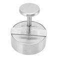 thumbnail image 3 of Prensa para hamburguesas de acero inoxidable 304, ideal para la cocina y para hacer hamburguesas., 3 of 14