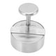 thumbnail image 3 of Prensa para hamburguesas de acero inoxidable 304, ideal para la cocina y para hacer hamburguesas., 3 of 14