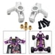 thumbnail image 3 of 2 copas de dirección RC con tornillos /12 1:14 124018 124019 144001 Modelo Crawler Plata, 3 of 7