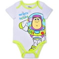 thumbnail image 6 of Disney Toy Story 3 Pack Short Sleeve Creeper Bundle for Boys, Babys Bodysuit Romper Set, 6 of 7