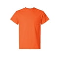 thumbnail image 6 of Gildan Ultra Cotton Men’s Hi Vis Safety Orange Pocket T-Shirt, S-5XL, 12-Pack, Short Sleeve Work Tee, 6 of 6