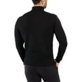 thumbnail image 2 of X RAY JEANS Mens Turtleneck Sweater Pullover, Black, M, 2 of 10