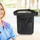 thumbnail image 5 of Delantal Riñonera de Cinturón de Utilidad Bolsa Organizadora De Selección Rápida para Accesorios de Enfermería - Negro Macarena cinturón organizador de enfermeras, 5 of 8