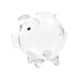 thumbnail image 5 of Adorno de hucha de cristal transparente, pequeño banco de dinero, tarro para ahorrar dinero en efectivo, decoración del hogar para niños, 5 of 9