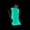 Glow Green, variant on Toker Poker - BIC Lighter Case Multi Tool, Glow in the Dark Clear, All Inclusive Tool for Camping