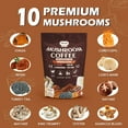 thumbnail image 2 of VITAROAST (60 Servings) Premium 10 in 1 Organic Mushroom Instant Arabica Medium Roast Coffee For for Focus, Energy, Clarity, 6.35 OZ, 2 of 7