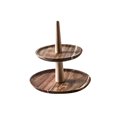 thumbnail image 1 of Soporte de Madera perfecl para Cupcakes Torres Redondas para Pasteles 2 capas, 1 of 8