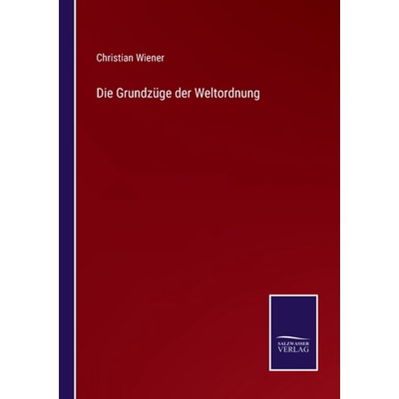 Pre-Owned Die Grundz?ge der Weltordnung