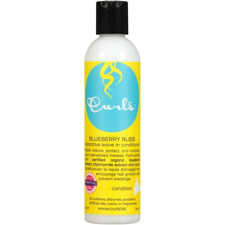 Curls™ Blueberry Bliss Reparative Leave in Conditioner 8 fl. oz. (Best Curl Enhancing Leave In Conditioner)