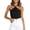 Black, variant on Women's Fashion Casual Solid Color Vest with Adjustable Thread Strap for Everyday Comfort and Styling