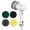 White, variant on TOP-MAX Electric Spin Waterproof Scrubber Electric Power Cleaning Brush Handheld Cleaning Tools (White)