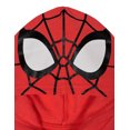 thumbnail image 2 of Marvel Spider-Man Big Girls' Cosplay Fleece Zip-Up Hoodie Red Blue, 2 of 2