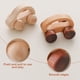 thumbnail image 3 of Juguetes Madera para Coches ,Coche Empuje de Madera para Niños Pequeños,Coche Juguete con Agarre para Bebés,Regalos para Niños y Niñas, Coche de Juguete para Empujar y Tirar, 3 of 5