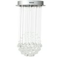 thumbnail image 1 of Patiojoy Modern Crystal Chandelier Flush Mount Ceiling Light with Crystal Balls, 1 of 6