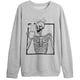 thumbnail image 3 of Sudadera con capucha y manga larga con estampado informal de Halloween para mujer, 3 of 9