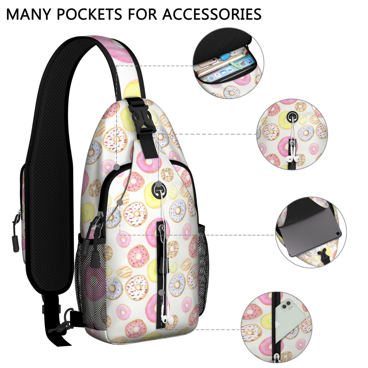 Steampunk Gothic Sun and Lunar Eclipse Hiking Daypack – Lightweight, Durable Polyester, Adjustable Strap – Mystical Astral Elements Design