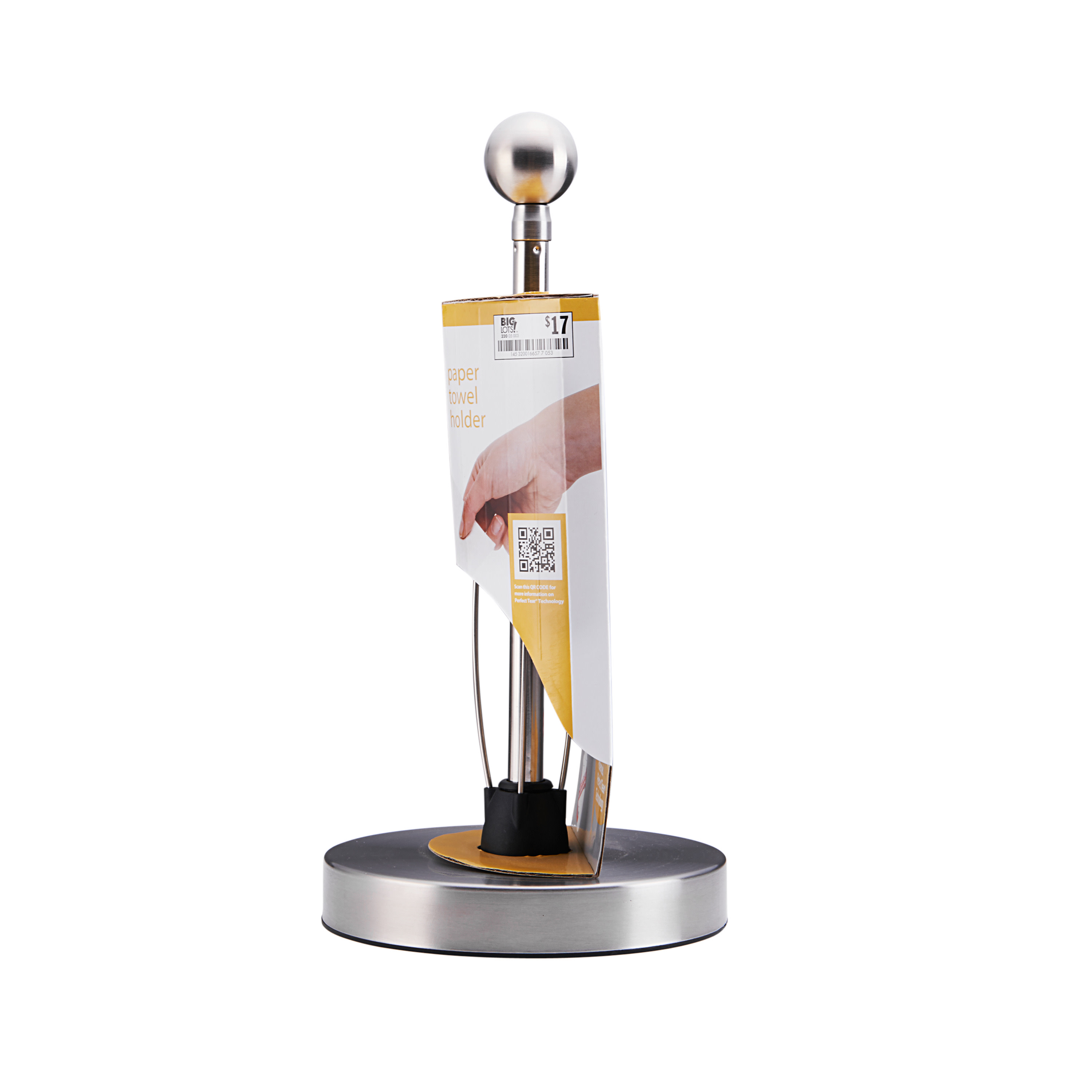 Kamenstein Ball Finial Perfect Tear Paper Towel Holder - image 5 of 7