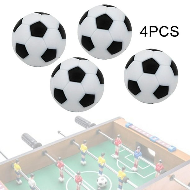 4x balones de futbolín, reemplazo de balones de futbolín, balones de fútbol de mesa de tamaño reglamentario, piezas de máquina de fútbol de 32 mm