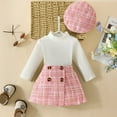 Qiyuancai Fall Outfits for Toddler Baby Girl Ribbed Long Sleeve Top