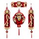 thumbnail image 4 of Coplas chinas del año Nuevo Lunar, coplas del Festival de Primavera/tradicional, decoración del año Nuevo Chino 2024 para año Nuevo/lunar, 4 of 7
