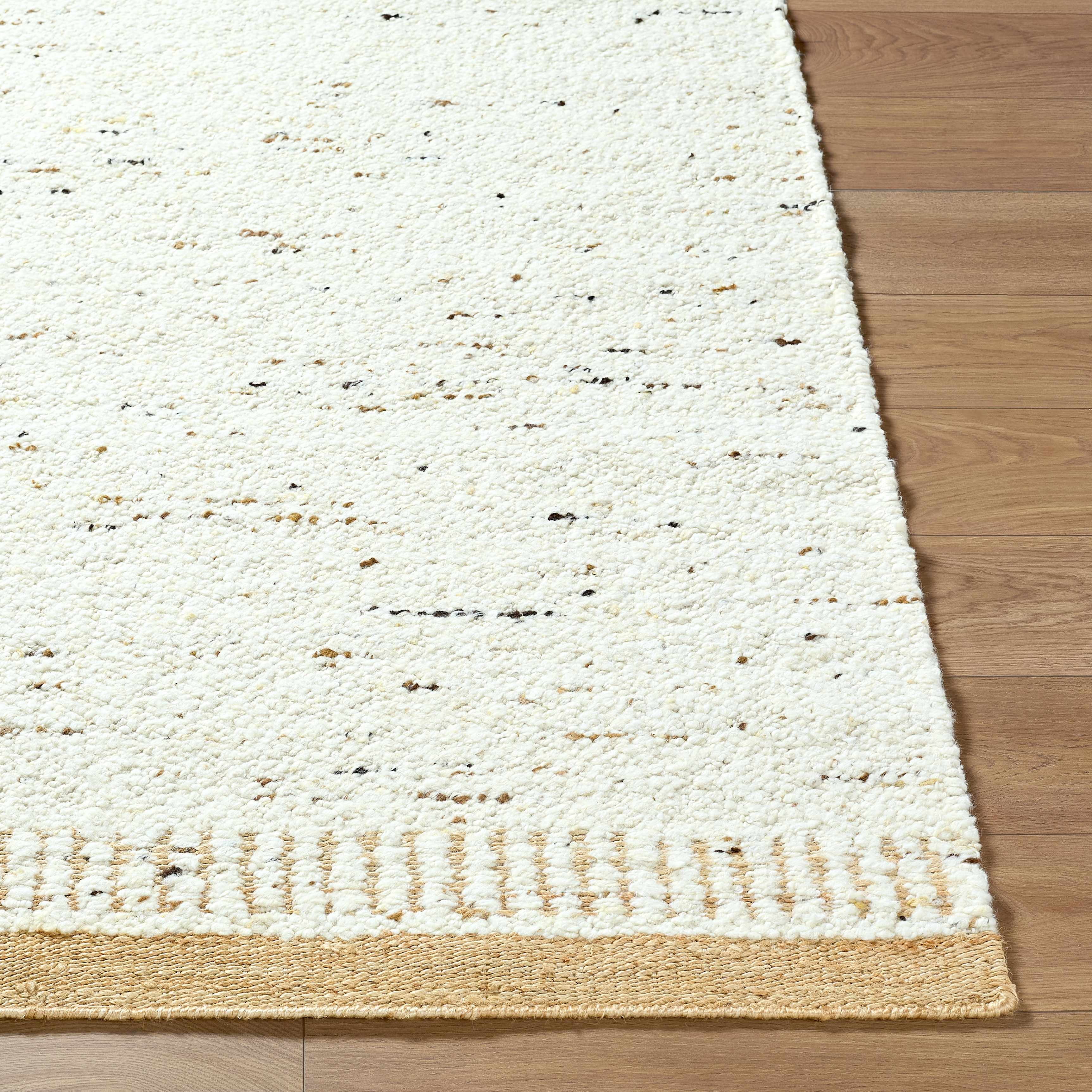 BoutiqueRugs Andrey Contemporary Area Rug - Beige, Light Brown, Charcoal - 9' x 12'