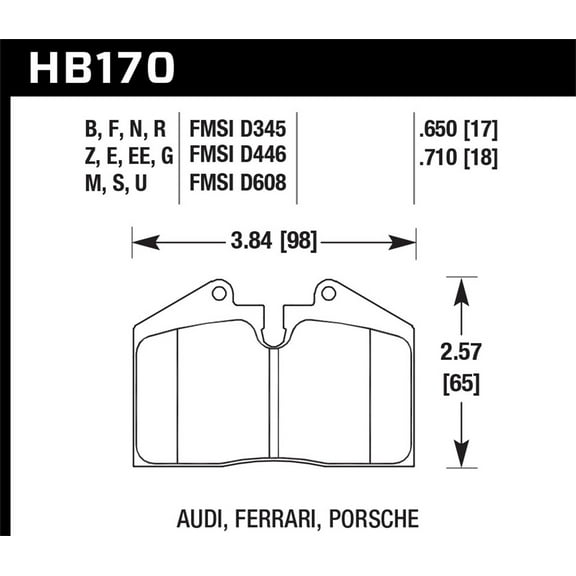 Hawk HP Street Brake Pads