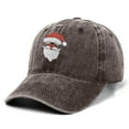 thumbnail image 3 of GBSYEWXS Women Baseball Cap Washed Distressed Cartoon Print Coffee Hat All-Season, 3 of 6