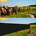 thumbnail image 3 of Jane Stone Fence Privacy Screen 4'X 5' Fence Commercial Shade Cover with Brass Grommets Heavy Duty Perfect for Outdoor Back Yard, 3 of 7