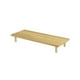 thumbnail image 2 of Soporte de escritorio para monitor de computadora compacto, base de altura ajustable, estante de almacenamiento de madera para mesa., 2 of 6