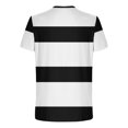 thumbnail image 3 of Enridrech Casual Stylish Tee for Men Fashion Striped Color Block Tshirt Comfortable Summer Crew Neck Tees Top, 3 of 5