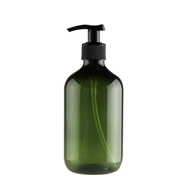 2 Botellas De Plástico Pet Transparentes Con Tapones De Rosca Negros, Reciclables, 500 Ml