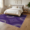 thumbnail image 3 of ODIKA 6'x9' Washable Area Rug Non-Slip, Easy Care, Abstract Boho Arch Motif Minimalist Retro Flow Swirl for Family Room, Living Room, Master Bedroom, 3 of 7